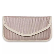 Faraday Bag 20x10cm Khaki RF Signal Blocking Pouch for Car Key Fob Phone Laptop AntiTheft Protection