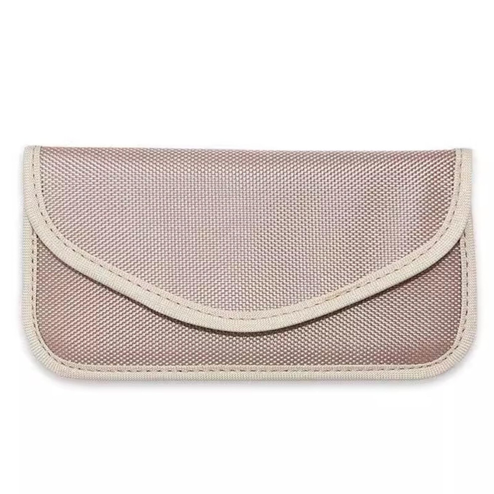 Faraday Bag 20X10cm Khaki Rf Signal Blocking Pouch For Car Key Fob Phone Laptop Antitheft Protection 9073542755081