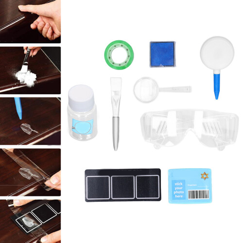 Kids Fingerprint Science Experiment Kit Plastic for Ages 8+ 2