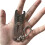 Portable Precise Thread Size Checker Keychain Nut & Bolt Thread Size Checker Bolt Size Finder Keychain for Measurement 10