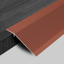 Aluminum Floor Transition Strip for Doorway Threshold, Smooth Gap Cover, Durable Low Profile