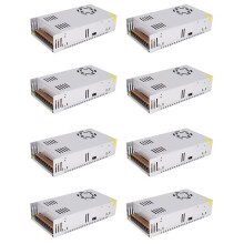 8X 48V 12.5A 600W  Power Supply for Monitoring Equipment, Industrial Automation, PLC Control Cabinet