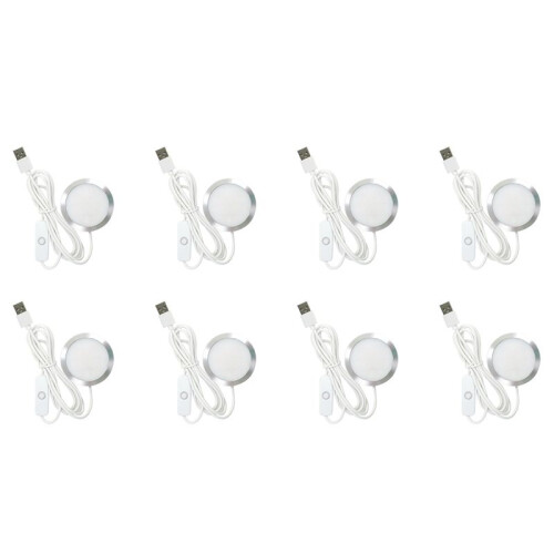 8X DIY LED Lamp Kit: Only Hardware Accessories NO 3D Printed Parts, Bright Light -Efficient Custom Lighting
