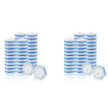 100PCS Upgraded Toilet Wand Refills for Disposable Wand Heads Most Toilet Wand Refills for Toilet and Bathroom Cleaning