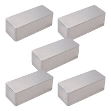 5 St Gitarreffektpedal Aluminium Stomp Box-HöLje för DIY-Gitarrpedalsats 1590A
