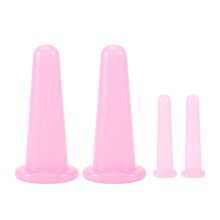 Natural Silicone Facial Cupping Vacuum Face Push Oil Shujing Suction Face Artifact