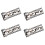 4pcs 2M Self-Adhesive Side  Tile Sticker Ancient Greek Pattern Bathroom Kitchen Restaurant Wall Stair Floor Border 1
