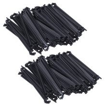 100Pcs C-Shaped Garden 4 / 7mm Drip Irrigation Pipe Bracket Bracket Fixed Rod Drip Irrigation Irrigation Fittings