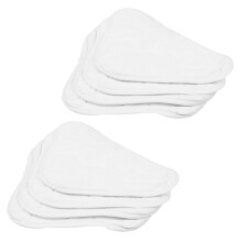 New 8Pcs Replacement Pads for H20 X5 Steam Mop Cleaner Floor Washable Microfibre Pads