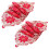 2X Christmas Embroidered Table Runner,Hollow-Out Tea Tablecloth,15X70 Inch 1