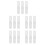 1000Pcs 2ML Transparent Plastic Spray Bottle Small Cosmetic Packing Atomizer Perfume Bottles 1