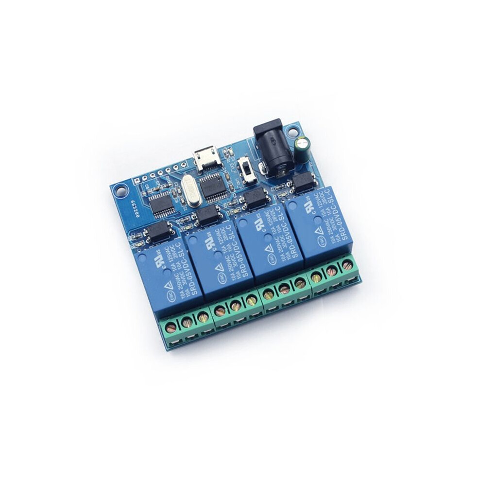 4 Channel Usb Relay Module Lcus-4 Intelligent Control Relay Usb 5V 6034081294793
