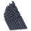 13Pcs HSS Twist Drill Bits Set, 1.5‑6.5mm, Black Case 12