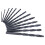 13Pcs HSS Twist Drill Bits Set, 1.5‑6.5mm, Black Case 13