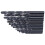 13Pcs HSS Twist Drill Bits Set, 1.5‑6.5mm, Black Case 14