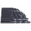 13Pcs HSS Twist Drill Bits Set, 1.5‑6.5mm, Black Case 16