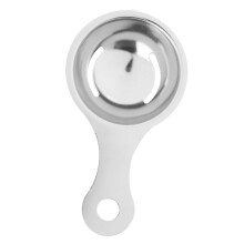 2X Separateur de Jaune D'Oeuf en Acier Inoxydable Separateur Blanc Egg Sieve Device Ustensiles de Cuisine