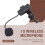 2.4G Wireless Microphone System for Violin, Cello, Guitar Clip- Transmitter and Receiver, 50 Meters Range 4
