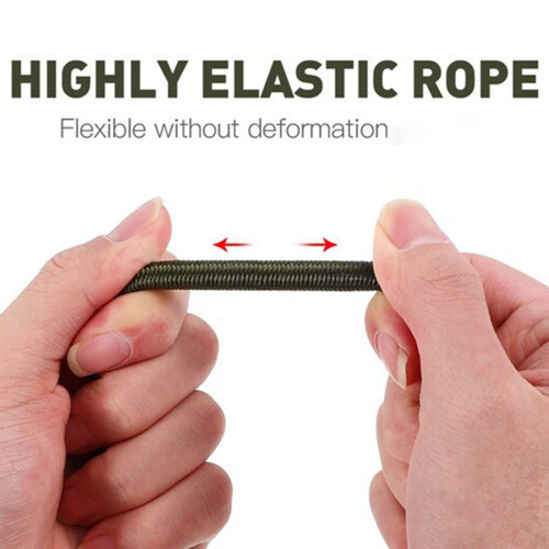Elastic Tie Down Bungee Strap Heavy Duty Bungee Cord with-30CM 1