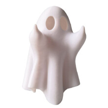 Statue, White Resin Garden  Sculpture Halloween Decorations,  Figurines for Home Room Desk Garden Yard B