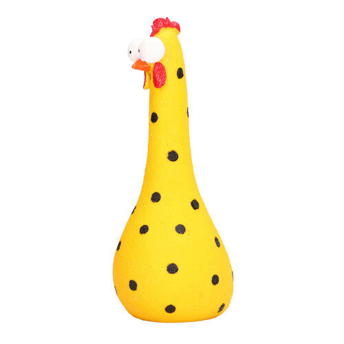 Mikrowelt Harz Huhn Gelb Figur Garten Deko 1