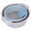 Multi-Functional 4Pcs Pollen Sieve Set Space-Saving Trimming Tray with Mesh 3