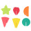 6pcs Silicone Fruit Pattern Wine Glass Markers, Reusable, 4.8-5cm 2