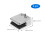 Glass Shelf Brackets 4pcs Non Wall Mounted Rectangular Holders NoDrill Freestanding Bathroom Use 2