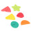 6pcs Silicone Fruit Pattern Wine Glass Markers, Reusable, 4.8-5cm 4