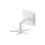 Wall Mounted Rotating Hook 360 Rotation Kitchen Utensil Organizer Punch  White SpaceSaving Rack 1