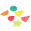 6pcs Silicone Fruit Pattern Wine Glass Markers, Reusable, 4.8-5cm 13