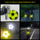 Light weight Football Shape Backpack-fluorescent yellow 5