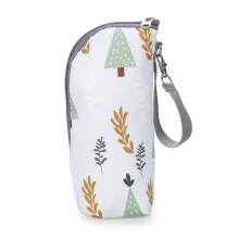 Baby Bottle Warmer Bag Insulated Travel Feeding Pouch with Protective Cover Multicolor Organizer