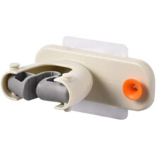 Self Adhesive Mop and Broom Holder Wall Mounted NoDrill SpaceSaving Clips for Kitchen Bathroom 4PCS