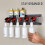 Spray Bottle Holder Wall Mounted Storage Rack with AntiSlip Rail and MultiTool Hooks 21.6x4.7 4