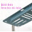 Over Sink Dish Drying Rack Adjustable Telescopic Design with Drain Tray and Removable Scrap Bin 3