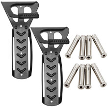 2 Pack Heavy Duty Bike Wall Mount Hooks Vertical Bicycle Storage Rack with Expansion Screws