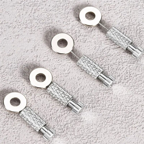 6Pcs Leather Suture Positioning Needle DIY Tool Suture Fixed Position Needle Leather Fixed Suture Needle 0-6mm 1