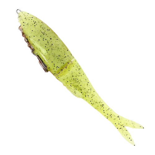 Appâts de pêche de Simulation de queue en-Vert 12 cm 10,5 g