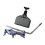 Drum Rack Mount Clamp Cowbell Extension Einstellbare-Grau 1