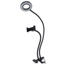 Mobiltelefon-Live-Beleuchtung 3-Farbige verstellbare Selfie-Ringlampe 68cm