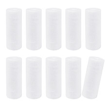 10 Rollen atmungsaktive Baumwollgaze-Bandage, je-Weiß 8X400CM