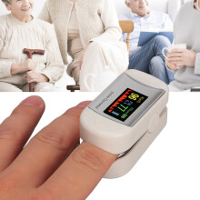 Pulsoximeter mit 4 Anzeigemodi, ABS, Betrieb mit 2 AAA-Batterien
