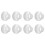 8X Ventilation Pipe Reducer Adapter Pipe Air Duct Adapter Pipe Connector for Inline Ventilation System(150-100mm) 1
