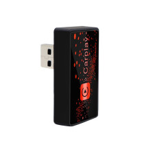 Adaptador Inalámbrico CarPlay para Coche con Conexión por Cable A Inalámbrica, , Wifi, Conectar y Usar, Conexión USB, Caja de Inteligencia