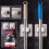 4 Pack Wall Mount Mop and Broom Holder SpaceSaving Organizer Rack for Kitchen Storage 2