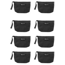 8X Money Bag with Lock,11X7.5in Money Pouch for Travel Storage, Durable Smell Proof Bag with Zipper for Bank Deposits