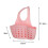 Adjustable Sink Storage Rack with Fast Drain Drying, Blue Hanging Organizer for Kitchen and Bathroom 5