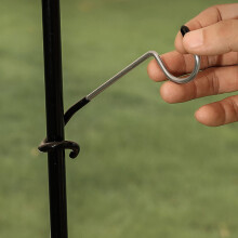 6pcs NonSlip Camping Lantern Pole Hooks for Tent, Garage and Kitchen Storage Hanging