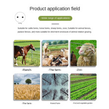 Electric Fence Controller Pulse Pig Cattle Sheep Farming Complete High Voltage Electronic Fence System EU Plug